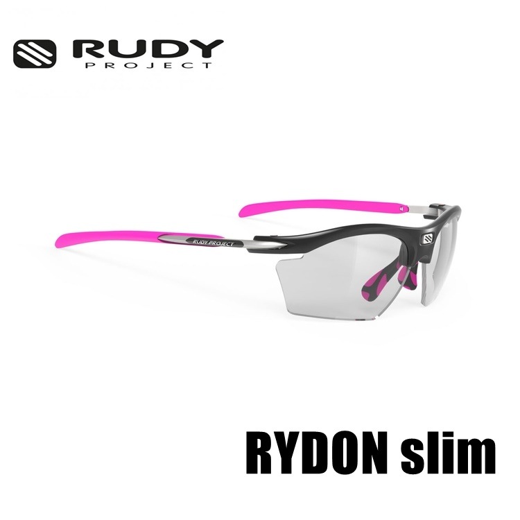 RUDY PROJECT ルディプロジェクト RYDON ライドンスリム ブラックグロスフレーム インパクトX2 調光ブラックレンズ
