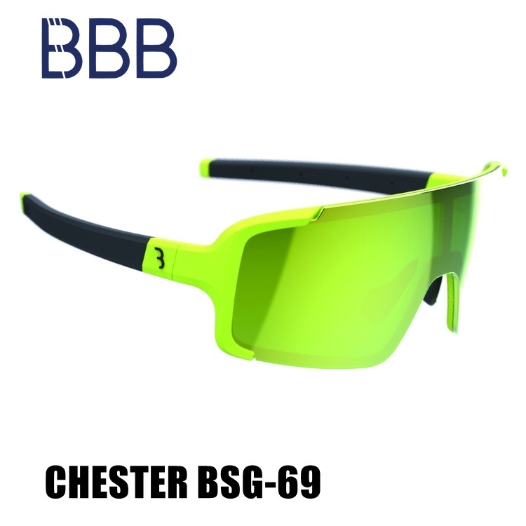 BBB ビービービー CHESTER BSG-69 イエロー/マットネオンイエロー チェスター