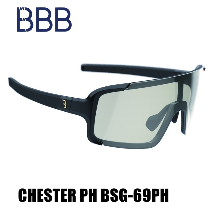 BBB ビービービー CHESTER PH BSG-69PH ブラック/グロッシーブラック チェスター PH