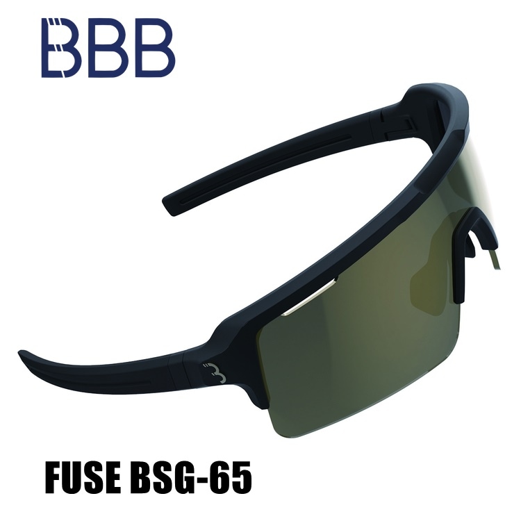 BBB ビービービー FUSE BSG-65 ブラック/MLCレンズ フューズ PC