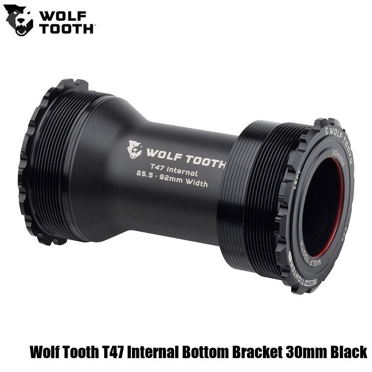 WOLF TOOTH　ウルフトゥース Wolf Tooth T47 Internal Bottom Bracket 30mm Black
