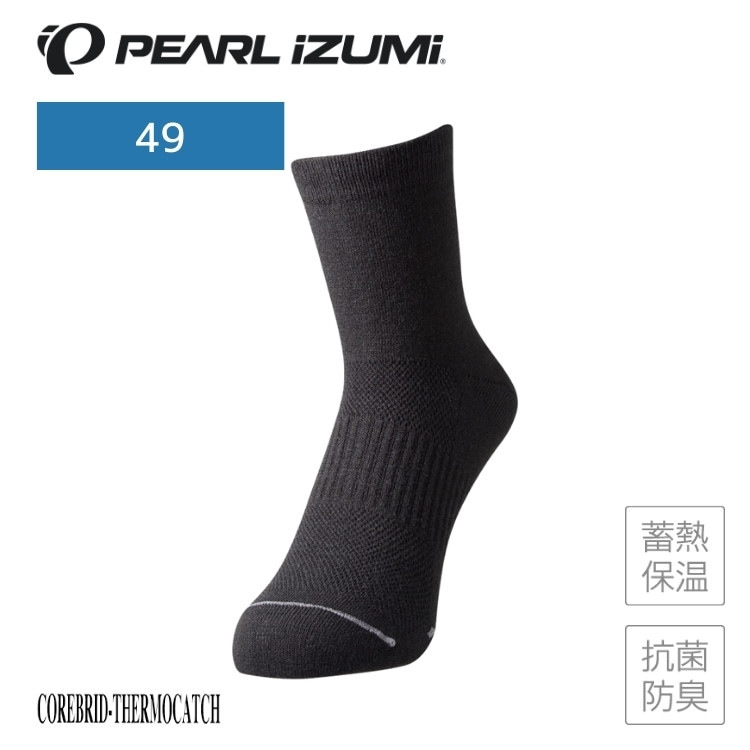 PEARLiZUMi パールイズミ 49 ウィンター ソックス 7 ブラック