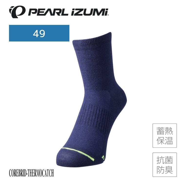 PEARLiZUMi パールイズミ 49 ウィンター ソックス 10 ダークネービー