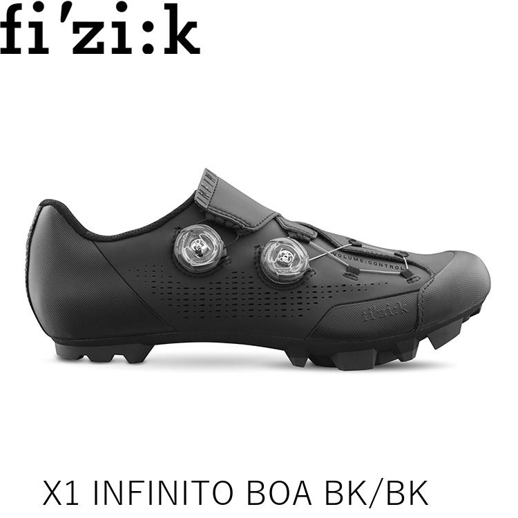 fizik フィジーク X1 INFINITO BOA BK/BK 39.0/25.0cm X1INFIN18 1010