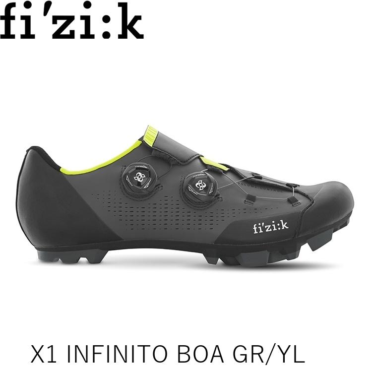 fizik フィジーク X1 INFINITO BOA GR/YL X1INFIN18 7090