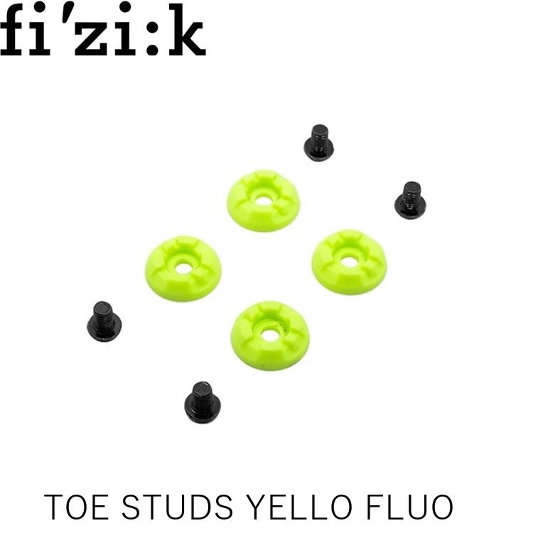 fizik フィジーク TOE STUDS YELLO FLUO KTOESTUD90