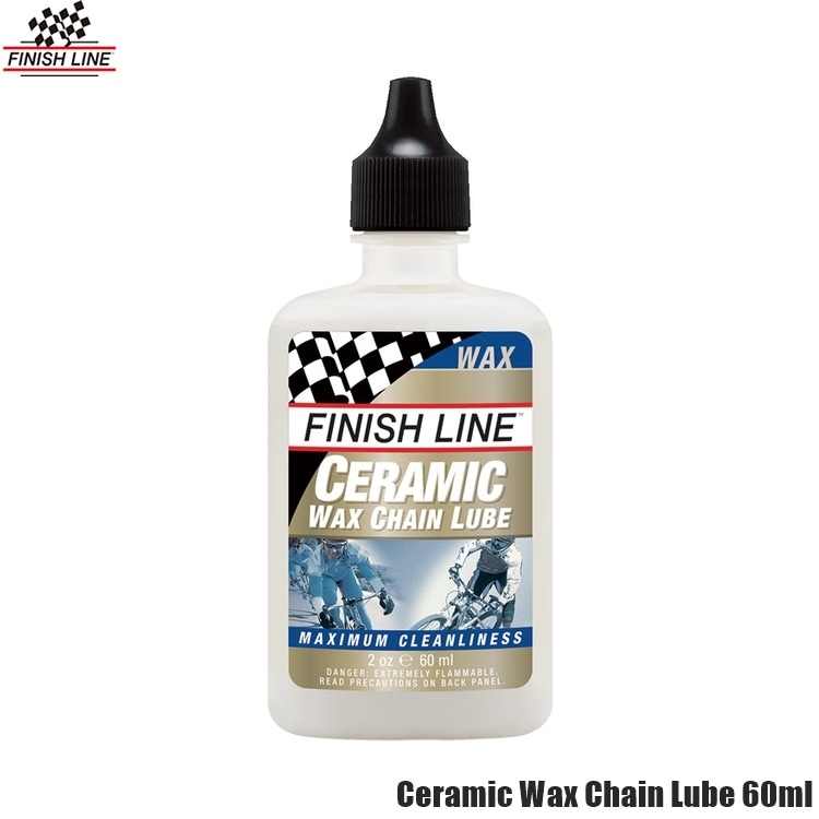 FINISHLINE フィニッシュライン Ceramic Wax Chain Lube セラミック ワックス チェーン ルーブ 60ml ボトル