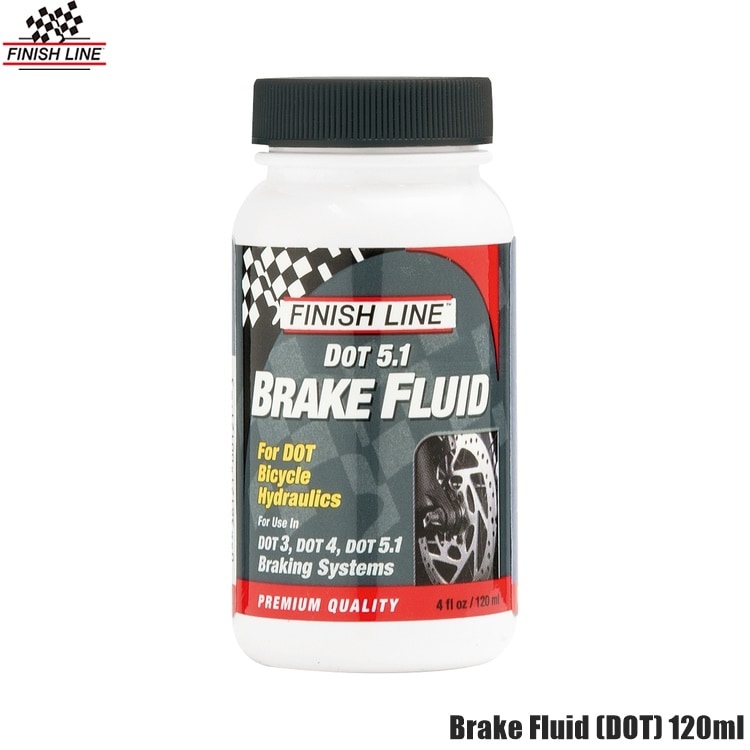 FINISHLINE フィニッシュライン Brake Fluid (DOT) ブレーキ フルード 120ml ボトル