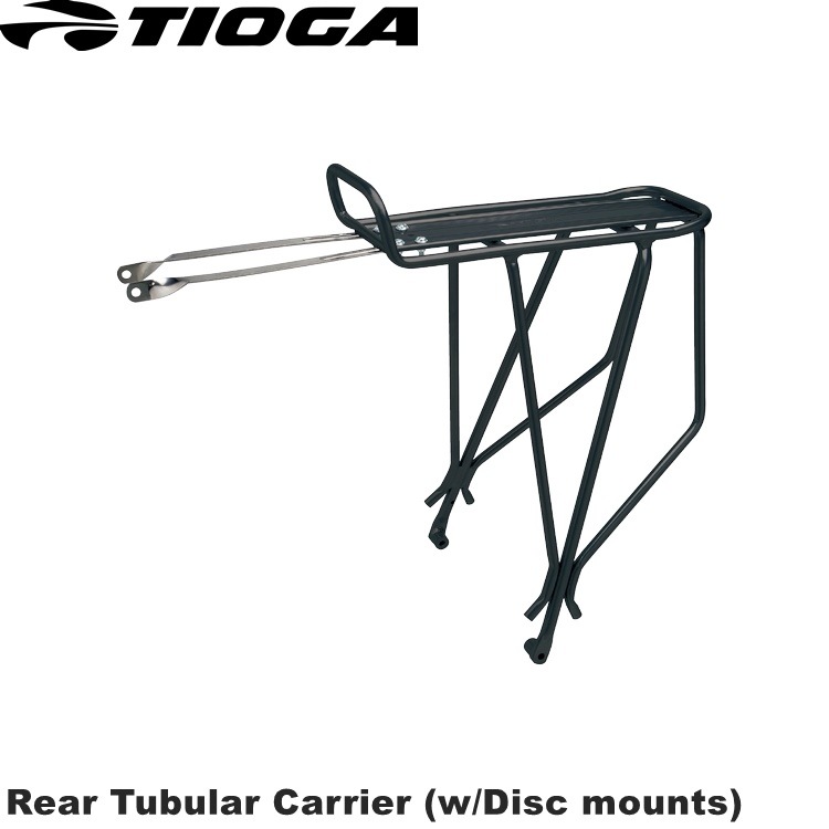 TIOGA タイオガ Rear Tubular Carrier (w/Disc mounts) リア チューブラー キャリアー (ディスク ブレーキ対応型) CAR09400