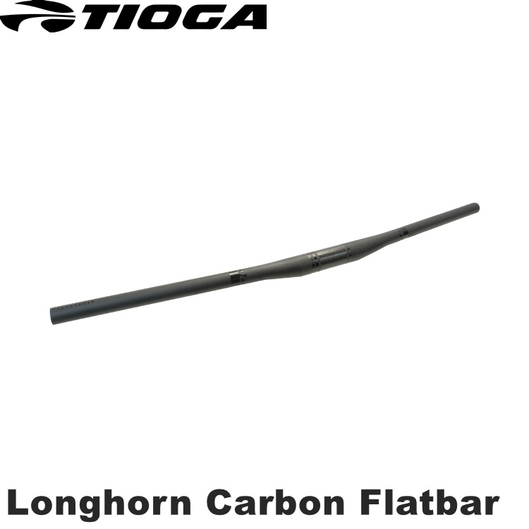 TIOGA タイオガ Longhorn Carbon Flatbar ロングホーン カーボン フラットバー HBR13900