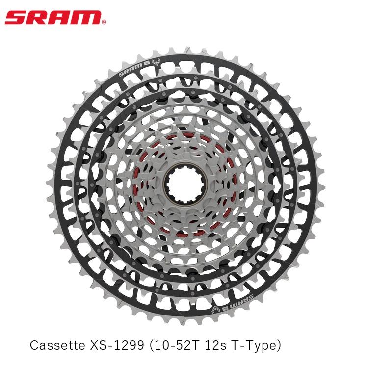 SRAM スラム Cassette XS-1299 (10-52T 12s T-Type)