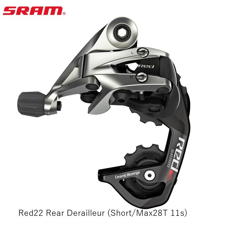 SRAM スラム Red22 Rear Derailleur (Short/Max28T 11s)