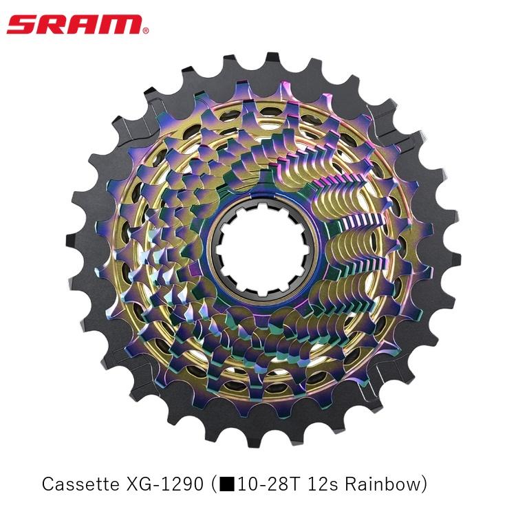 SRAM スラム Cassette XG-1290 (■10-28T 12s Rainbow)