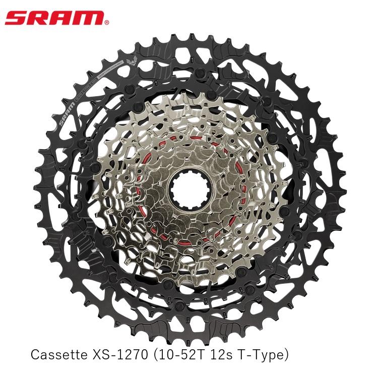SRAM スラム Cassette XS-1270 (10-52T 12s T-Type)
