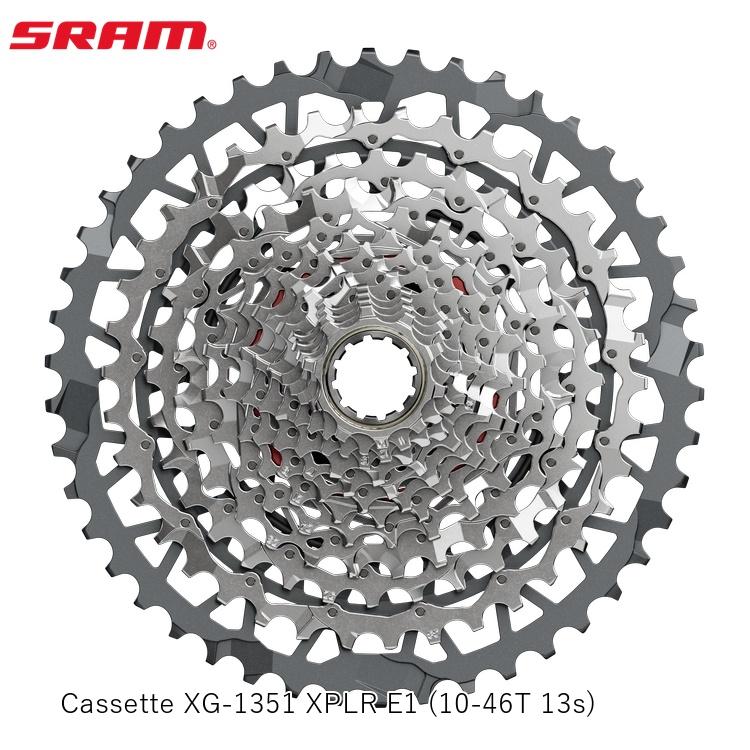SRAM スラム Cassette XG-1351 XPLR E1 (10-46T 13s)