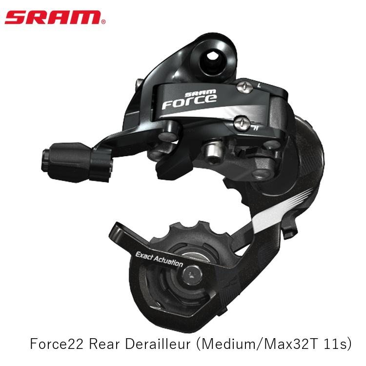 SRAM スラム Force22 Rear Derailleur (Medium/Max32T 11s)