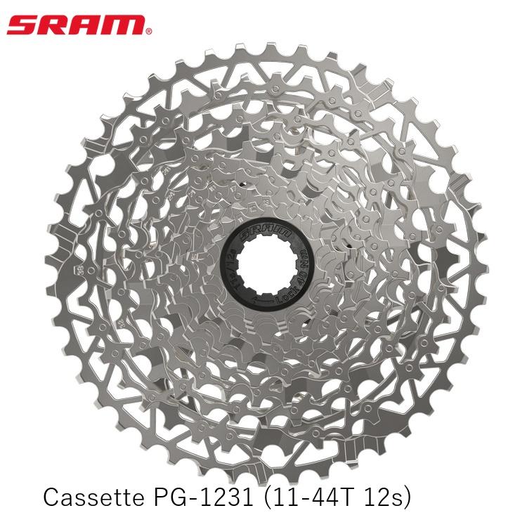 SRAM スラム Cassette PG-1231 (11-44T 12s)