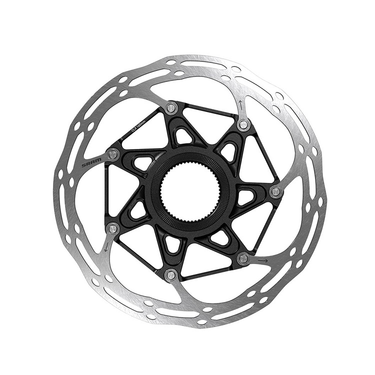 Disque Frein SRAM Centerline XR 6 Boulons – Rotor Performance & Longue Durée De Vie, Noir