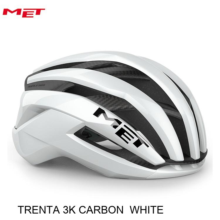 MET メット TRENTA 3K CARBON  WHITE