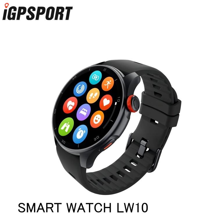 iGPSPORT アイジーピースポーツ SMART WATCH LW10 ダークブラック