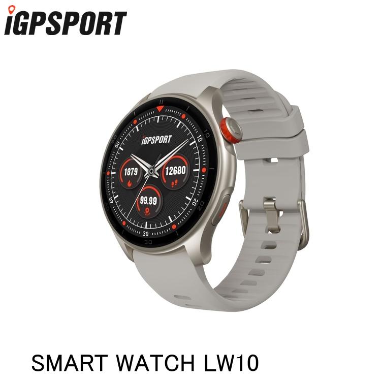 iGPSPORT アイジーピースポーツ SMART WATCH LW10 チタンシルバー