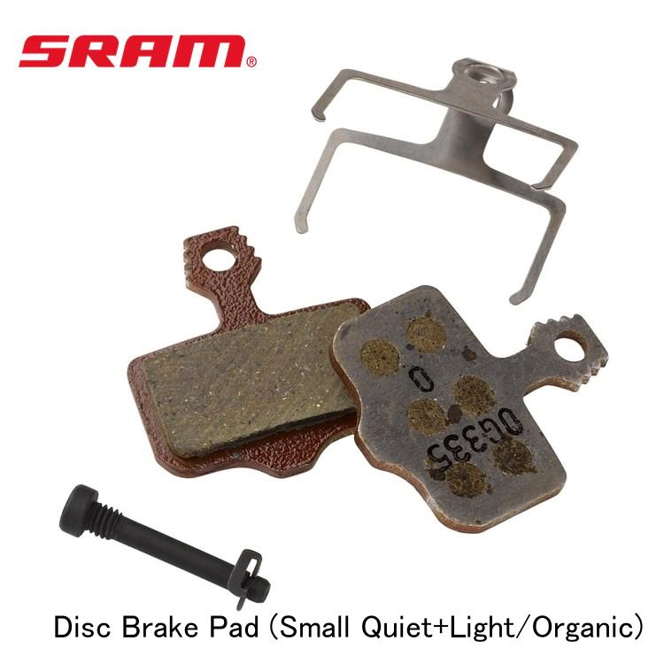 SRAM スラム Disc Brake Pad (Small Quiet+Light/Organic)