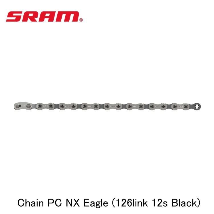SRAM スラム Chain PC NX Eagle (126link 12s Black)