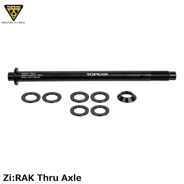 TOPEAK トピーク Zi:RAK Thru Axle  ジー ラック スルーアクスル 