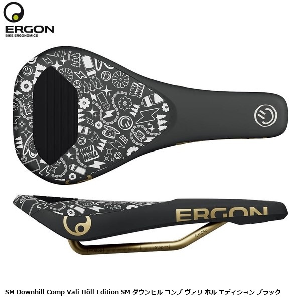 ERGON エルゴン SM Downhill Comp Vali H?ll Edition SM ダウンヒル コンプ ヴァリ ホル エディション ブラック