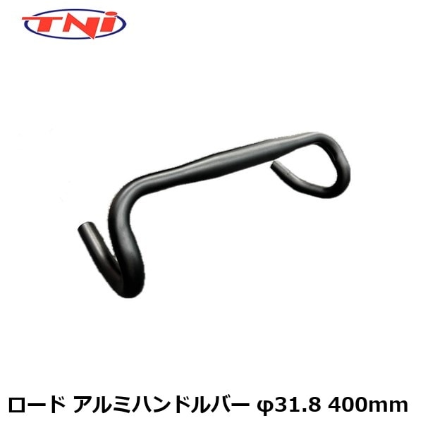 TNI ティーエヌアイ TNI ロード アルミハンドルバー φ31.8 400mm