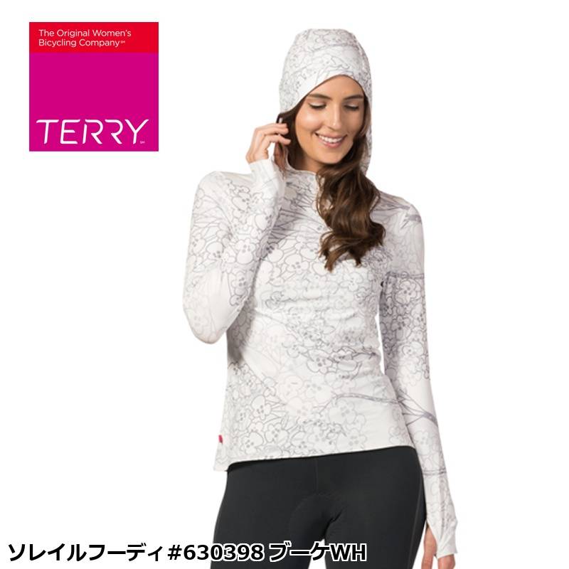 Terry テリー ソレイルフーディ#630398 ブーケWH