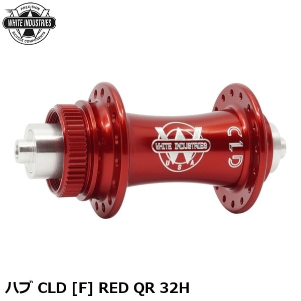 WHITE INDUSTRIES ホワイトインダストリーズ ハブ CLD [F] RED QR 32H