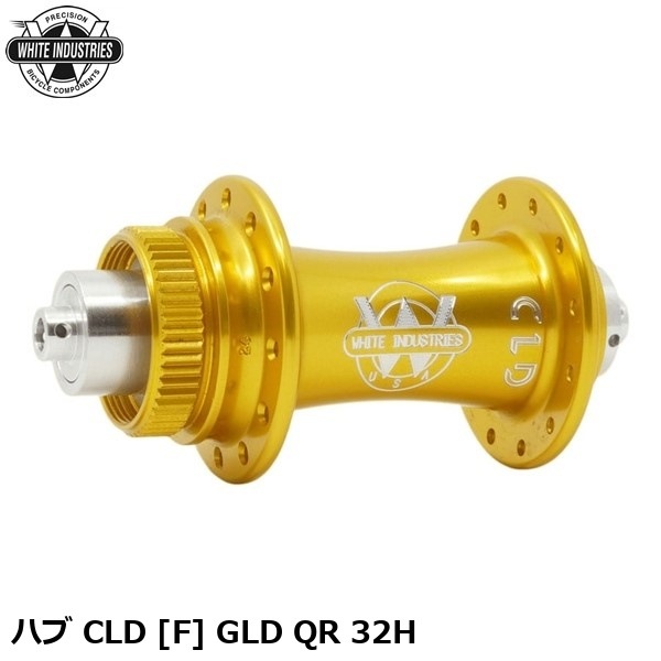 WHITE INDUSTRIES ホワイトインダストリーズ ハブ CLD [F] GLD QR 32H