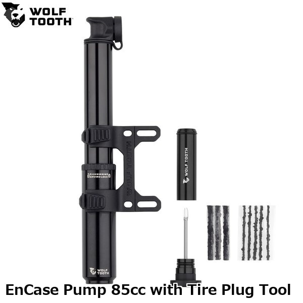 WOLF TOOTH ウルフトゥース EnCase Pump 85cc with Tire Plug Tool