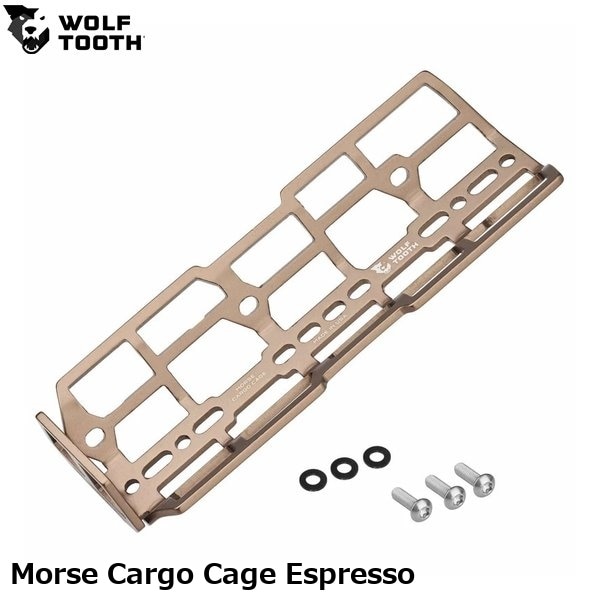 WOLF TOOTH ウルフトゥース Morse Cargo Cage Espresso