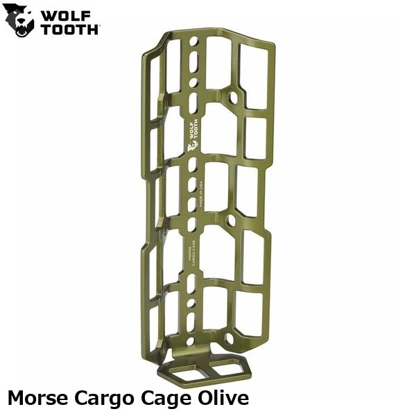 WOLF TOOTH ウルフトゥース Morse Cargo Cage Olive