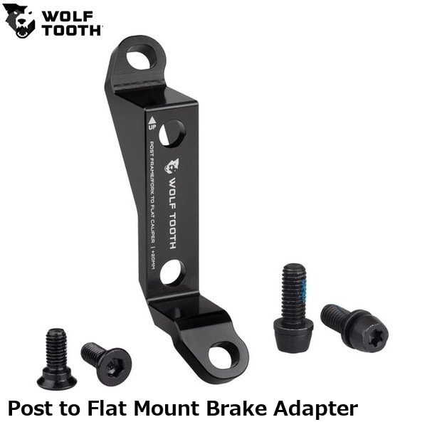 WOLF TOOTH ウルフトゥース Post to Flat Mount Brake Adapter