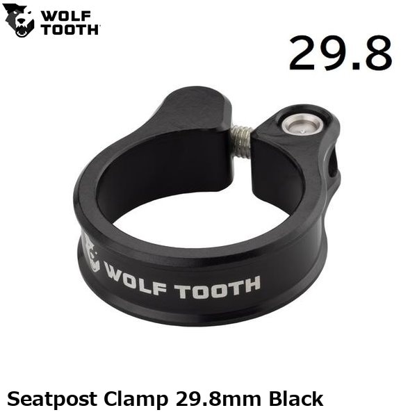 WOLF TOOTH ウルフトゥース Seatpost Clamp 29.8mm Black