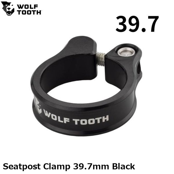 WOLF TOOTH ウルフトゥース Seatpost Clamp 39.7mm Black