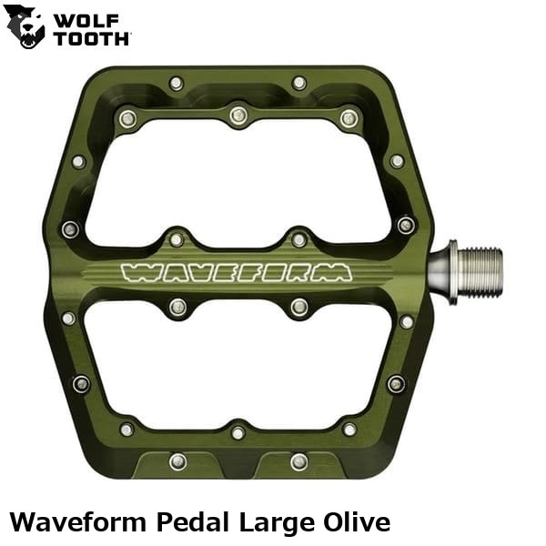 WOLF TOOTH ウルフトゥース Waveform Pedal Large Olive