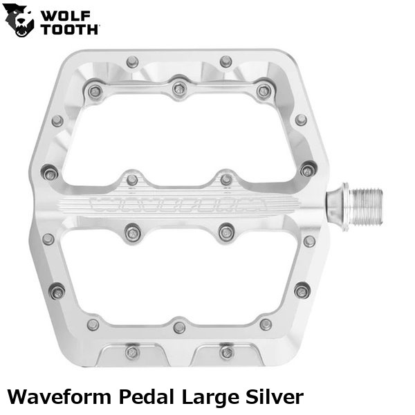 WOLF TOOTH ウルフトゥース Waveform Pedal Large Silver