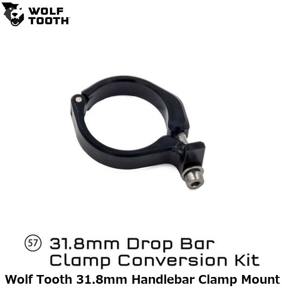 WOLF TOOTH ウルフトゥース Wolf Tooth 31.8mm Handlebar Clamp Mount