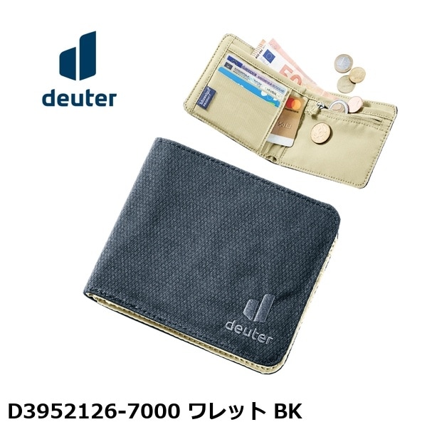 deuter ドイター D3952126-7000 ワレット BK