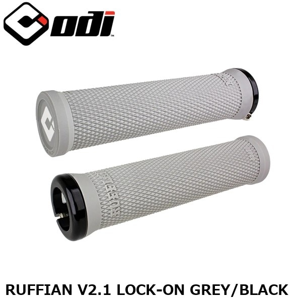 ODI オーディーアイ RUFFIAN V2.1 LOCK-ON GREY/BLACK