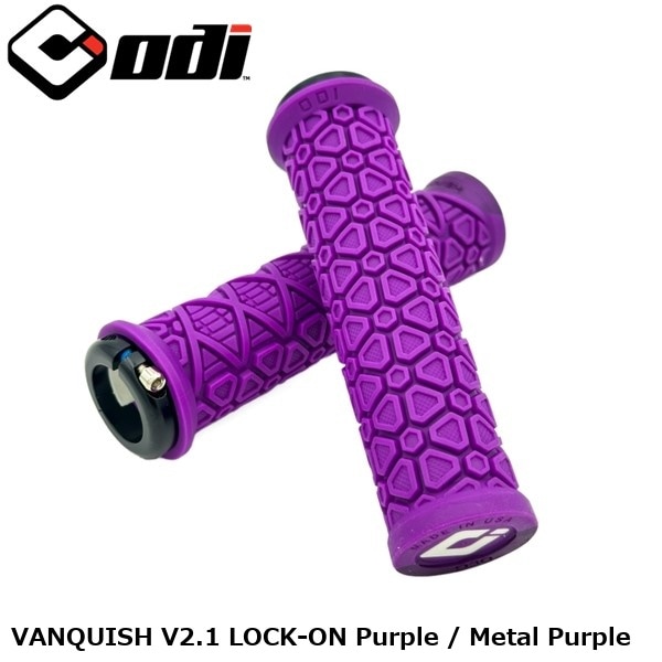 ODI オーディーアイ VANQUISH V2.1 LOCK-ON Purple / Metal Purple