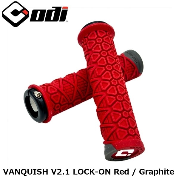 ODI オーディーアイ VANQUISH V2.1 LOCK-ON Red / Graphite