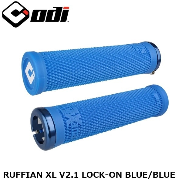 ODI オーディーアイ RUFFIAN XL V2.1 LOCK-ON BLUE/BLUE