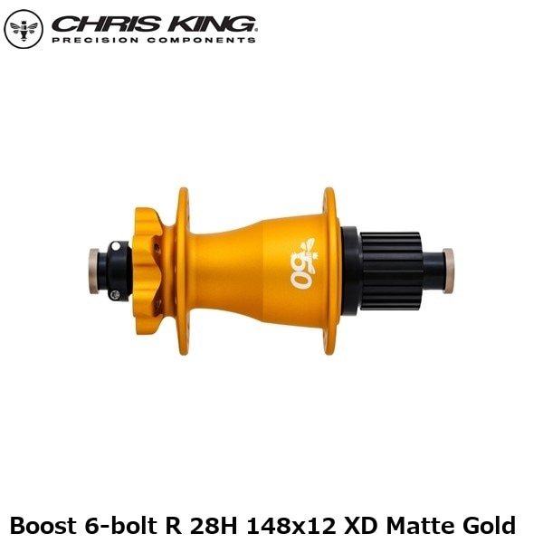 CHRISKING クリスキング Boost 6-bolt R 28H 148x12 XD Matte Gold