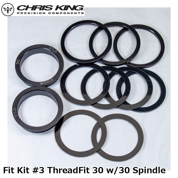 CHRISKING クリスキング Fit Kit #3 ThreadFit 30 w/30 Spindle