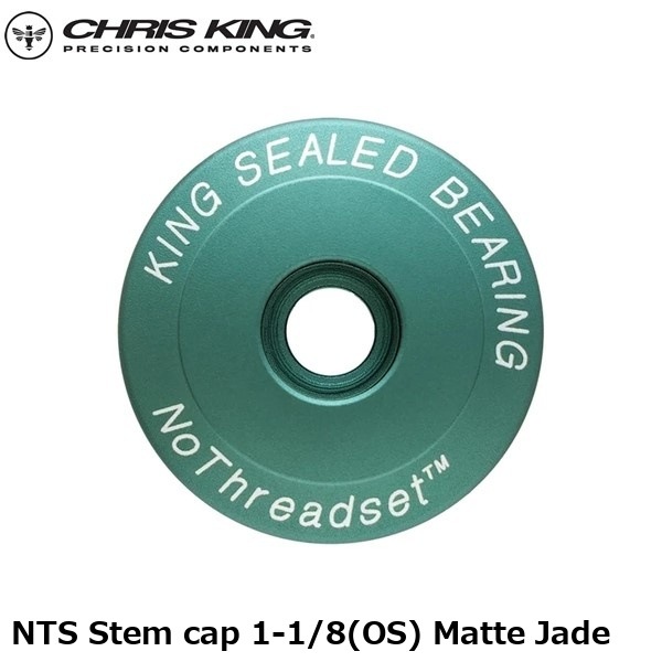 CHRISKING クリスキング NTS Stem cap 1-1/8(OS) Matte Jade